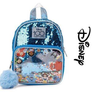 Disney | 100 Girls Sequin Party Time Mini Backpack